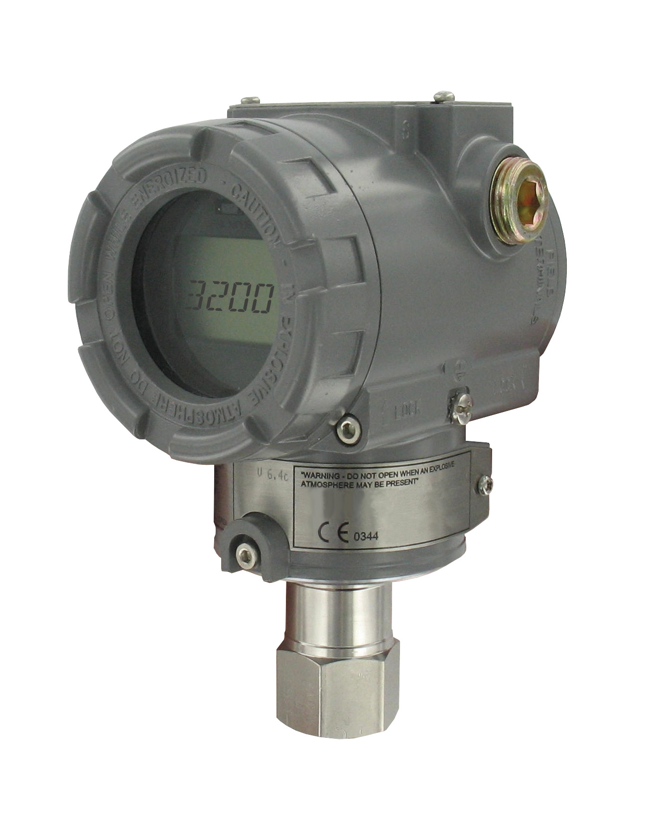 Взрывозащищенный датчик давления жидкости, газа и пара 4-20 мА Hart Dwyer 3200G