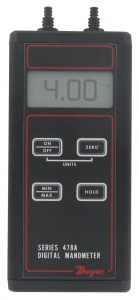 Портативный цифровой манометр дифференциального давления воздуха и газа DWYER 478A