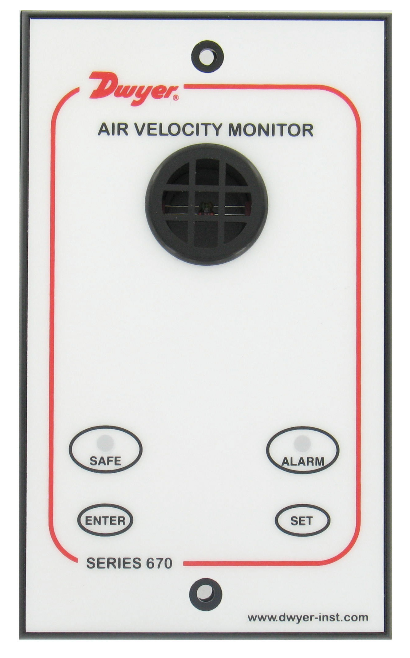 Монитор потока воздуха для газоуловителя DWYER 670