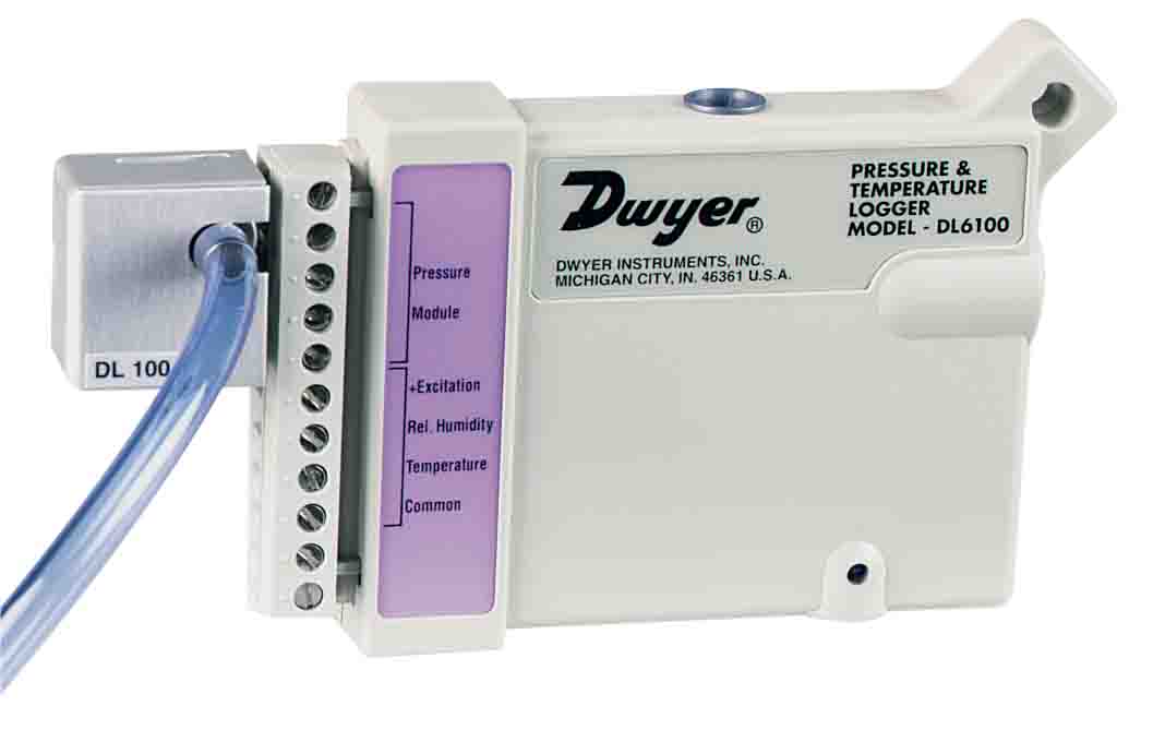 Регистратор давления, температуры и влажности DWYER DL6