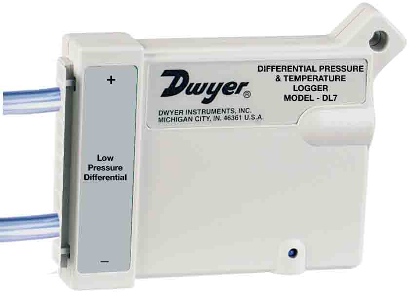 Регистратор данных дифференциального давления DWYER DL7