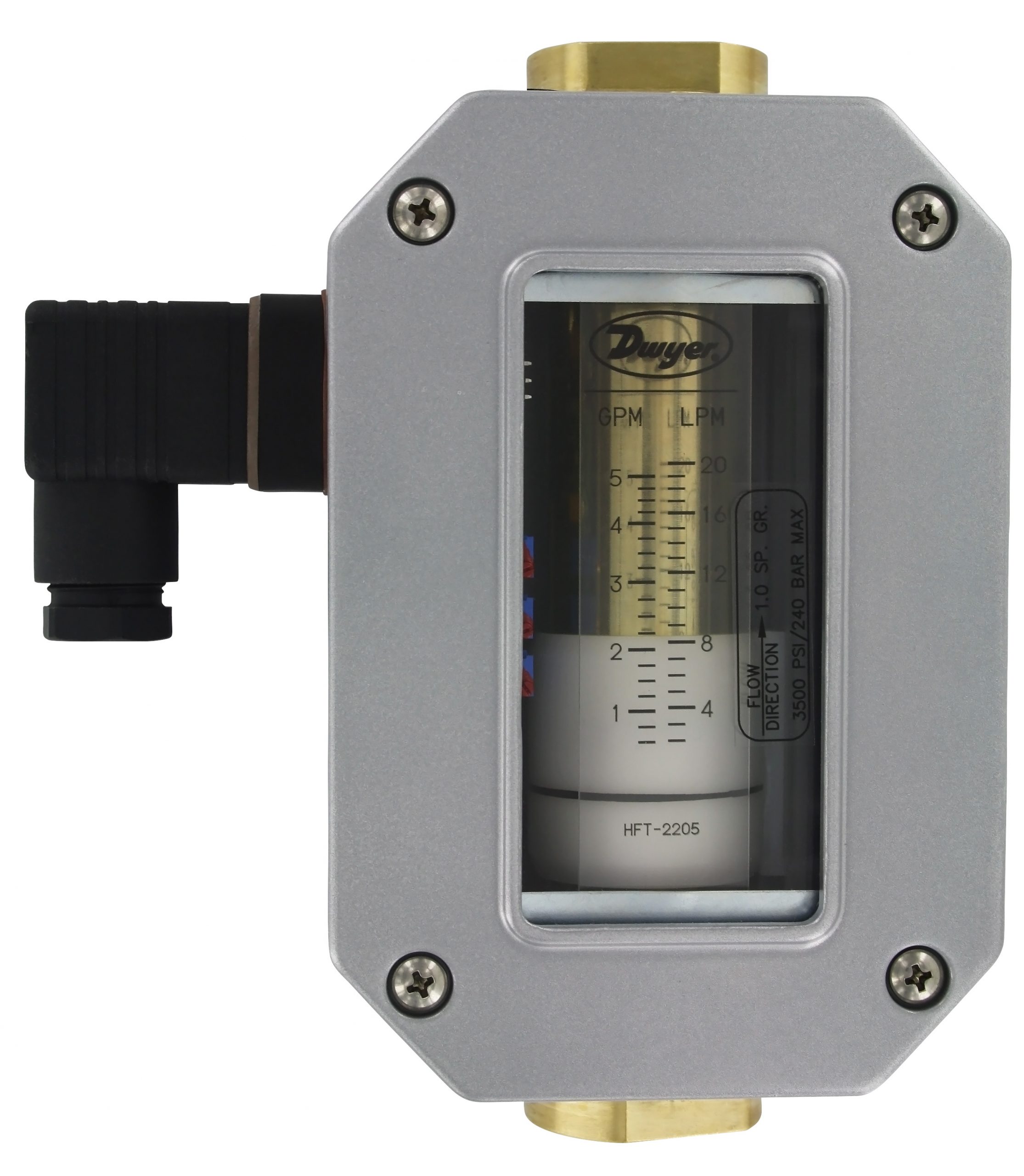 Ротаметрические датчики потока жидкости и газа DWYER HFT