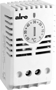 Механический биметаллический термостат для установки в распределительный шкаф ALRE