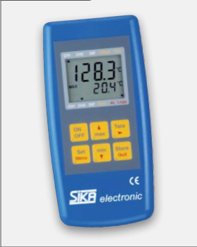 Цифровой переносной прибор для измерения температуры SIKA MH 3750