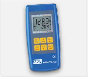 Цифровой переносной прибор для измерения температуры SIKA MH 3250