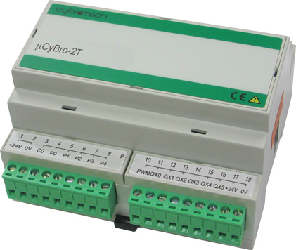 Программируемый логический контроллер ПЛК CYBROTECH mCyBro-2T (Транзисторные выходы)