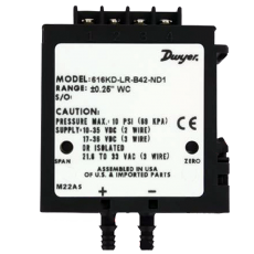 Датчик дифференциального давления на низкие диапазоны Dwyer серии 616KD-LR