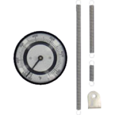 Биметаллический термометр Dwyer BTP для поверхности трубы