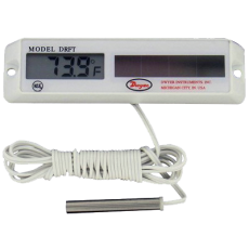 Цифровой термометр Dwyer DRFT на солнечных батареях для рефриджераторов и холодильников