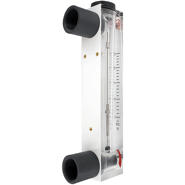 Акриловые расходомеры VISI-FLOAT с клапаном ROTO-GEAR DWYER серии VFCR