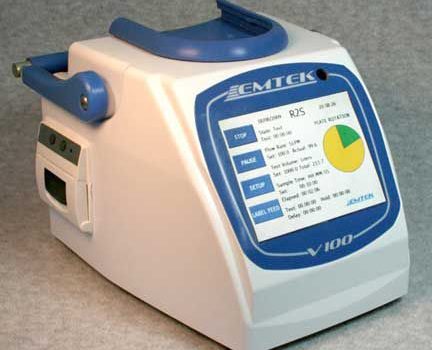 Портативный микробиологический пробоотборник сжатого воздуха и газа Emtek V100