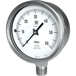 Диафрагменный манометр давления воздуха и газа NUOVA FIMA MN9/N DN100