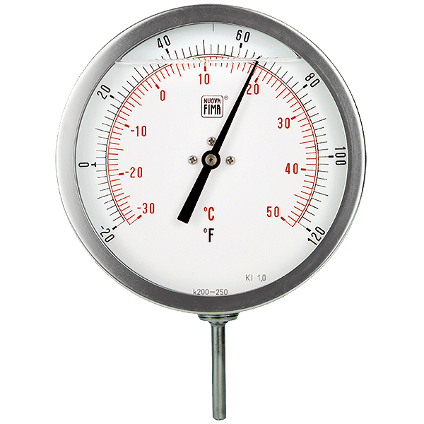 Биметаллический термометр из нержавеющей стали NUOVA FIMA TB9