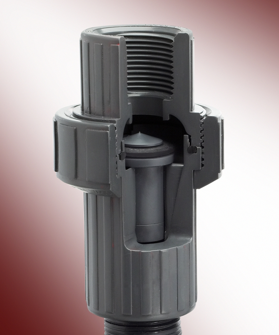 Термопластиковый выпускной клапан Plast-O-Matic ARV