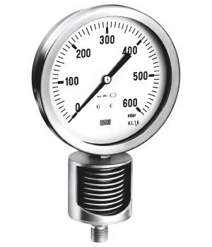 Манометр низкого давления газа и жидкости TEMA MS1000