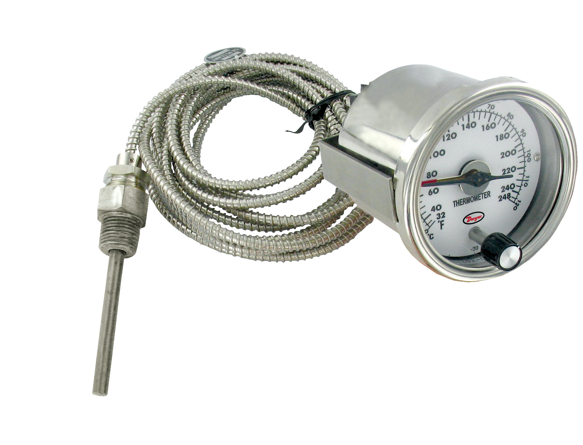 Термометр с капилляром и релейным выходом Dwyer RRT3