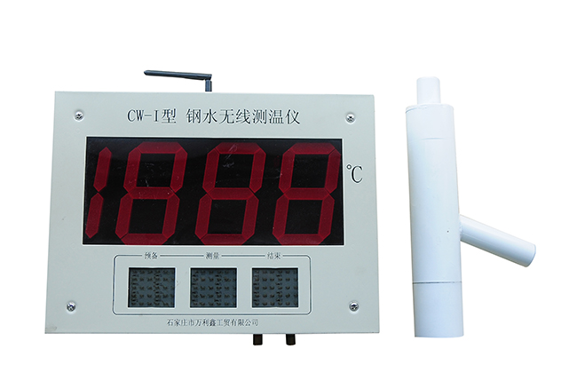 Индикатор температуры беспроводной с дисплеем для одноразовых погружных термопар MIRKIP CW-1