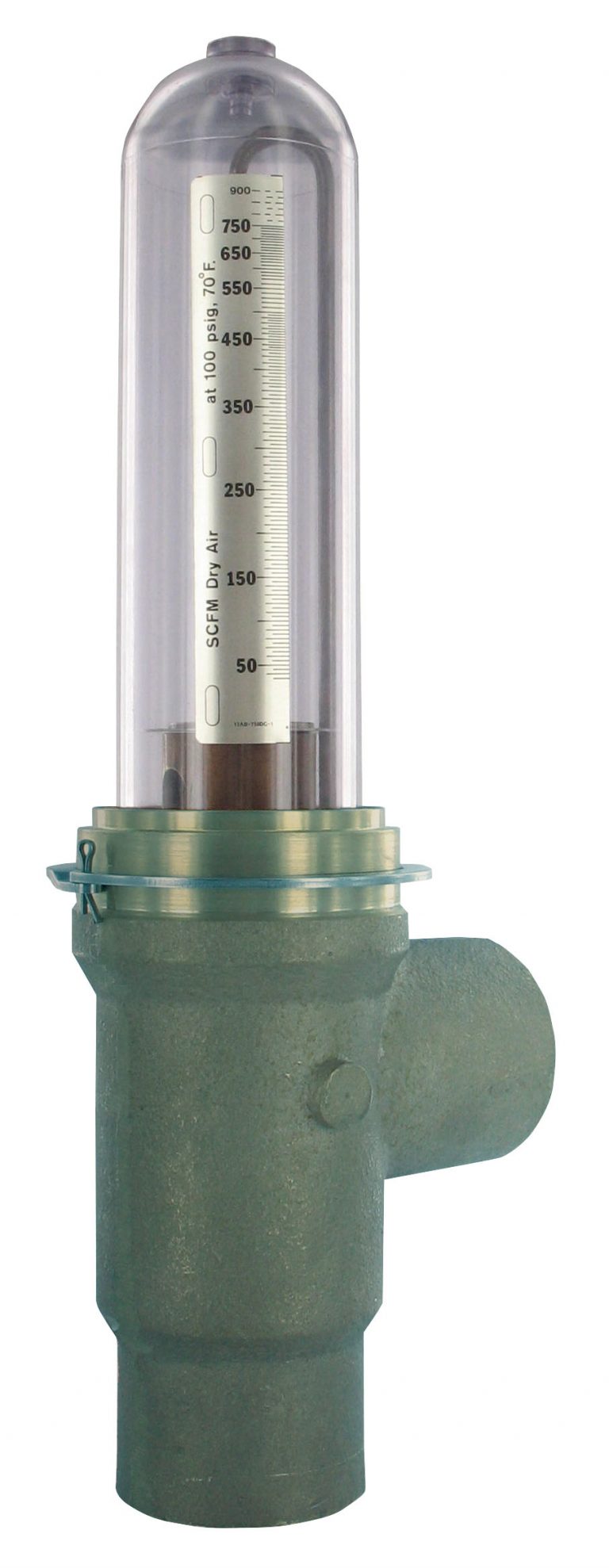 Промышленный ротаметр для жидкости и газа с круговым обзором DWYER TVF